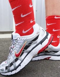 Nike P-6000 White Gold Red