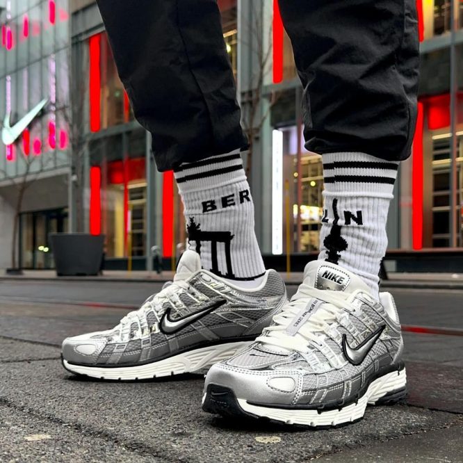 Nike P-6000 Metallic Silver