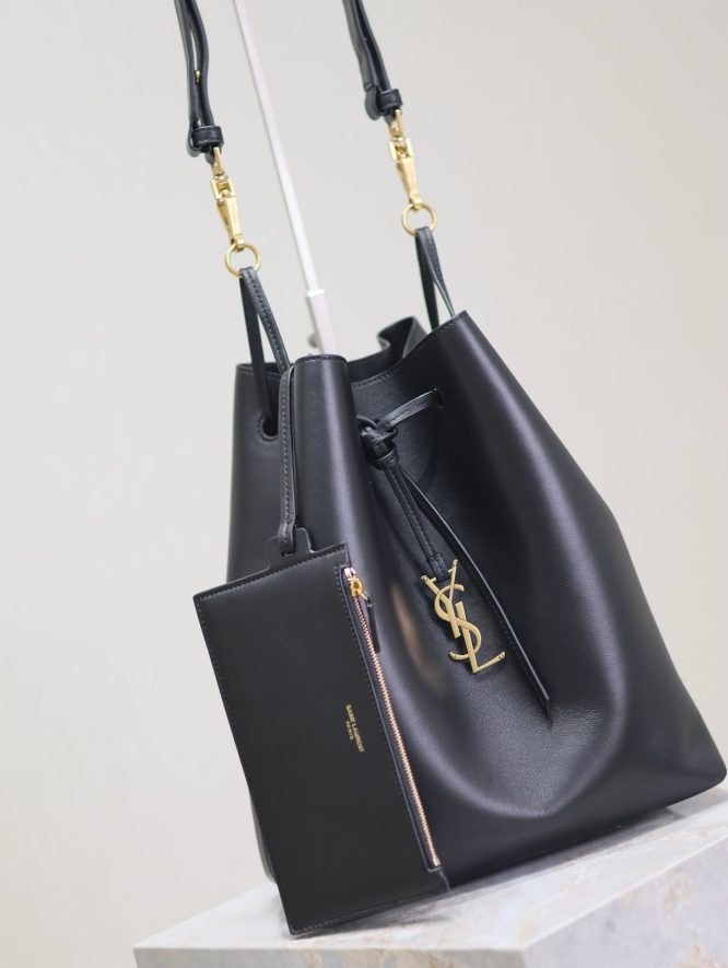 YSL-Supple Nappa Leather Pochon