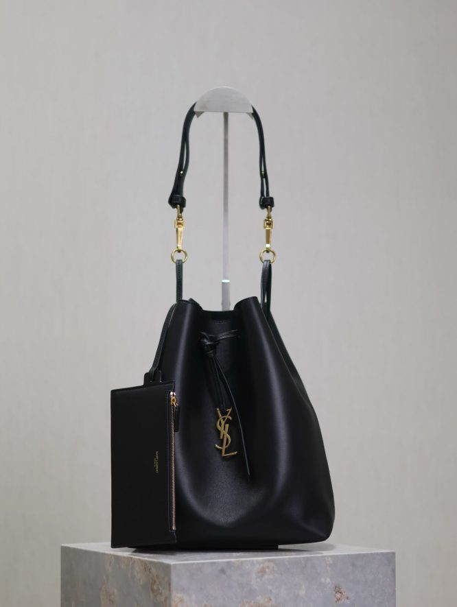 YSL-Supple Nappa Leather Pochon