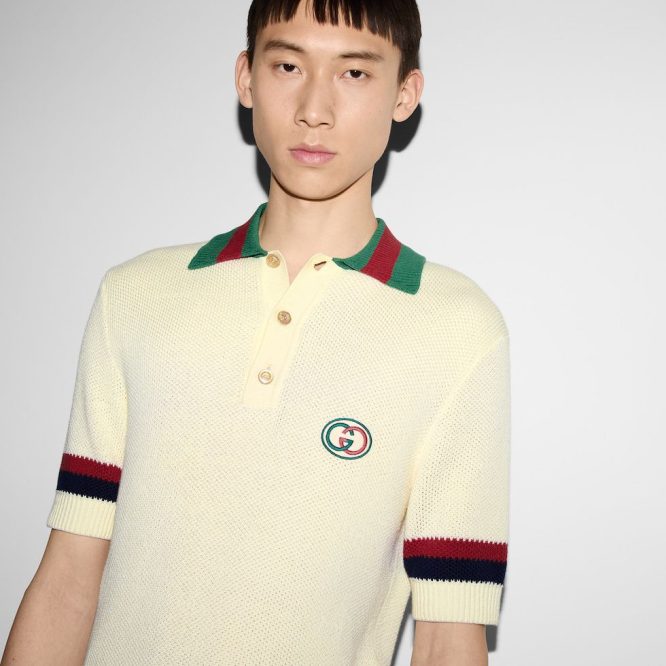 GUCCI-Men’s Polo Knitted T-shirT