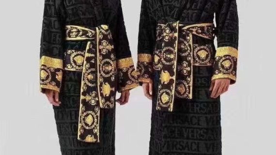 VERSACE -BATHROBE - SET -WOMEN -MEN