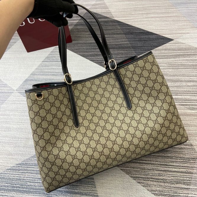 GUCCI- SUPREME -CANVAS -TOTE BAG
