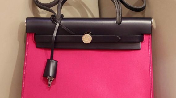 HERMES -HERBAG -ORIGINAL LEATHER QUALITY