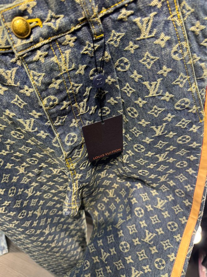 LOUIS VUITTON - Monogram denim tailored - pants