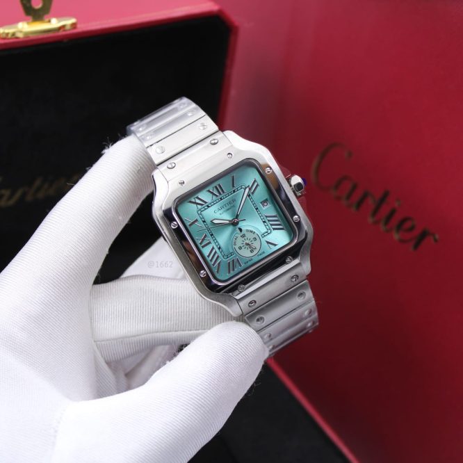 CARTIER- SANTOS -MAN-NEW -AUTOMATIC