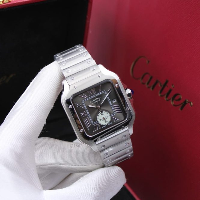 CARTIER- SANTOS -MAN-NEW -AUTOMATIC