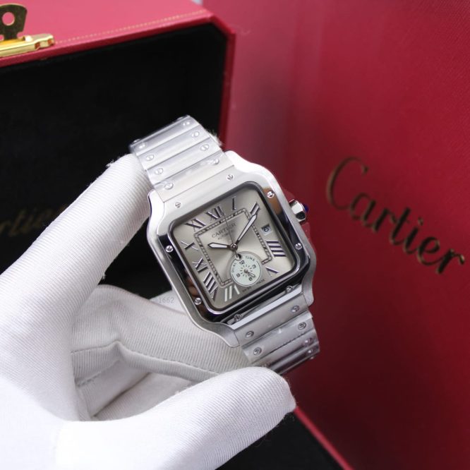 CARTIER- SANTOS -MAN-NEW -AUTOMATIC