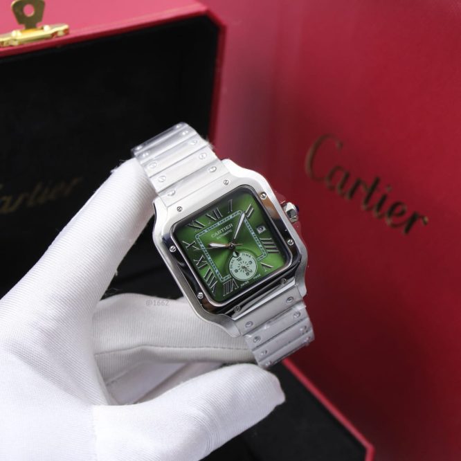 CARTIER- SANTOS -MAN-NEW -AUTOMATIC