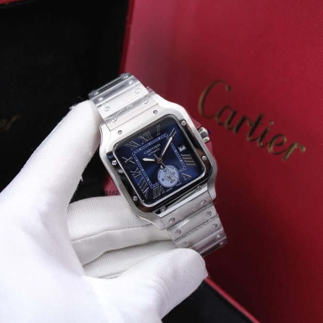 CARTIER- SANTOS -MAN-NEW -AUTOMATIC