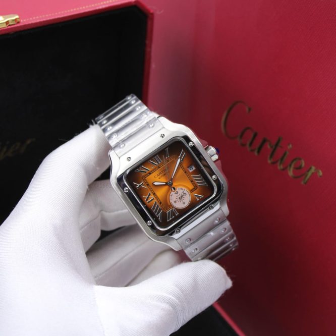 CARTIER- SANTOS -MAN-NEW -AUTOMATIC