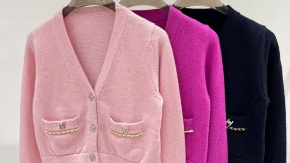 Channel cardigan