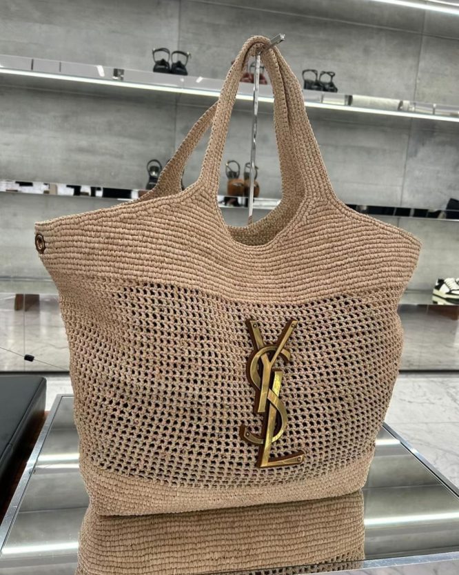 YSL Beach bag-Coulour nature