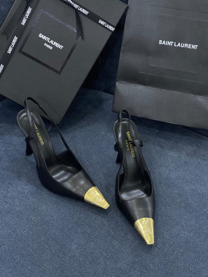 YSL-SLINGBACK -HEELS