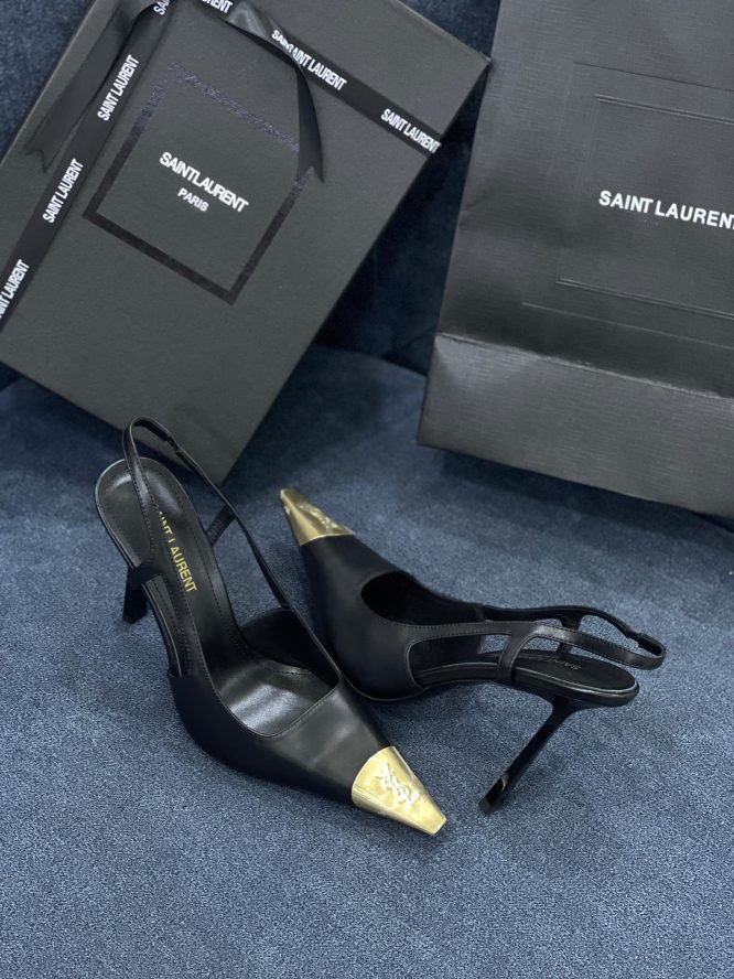 YSL-SLINGBACK -HEELS