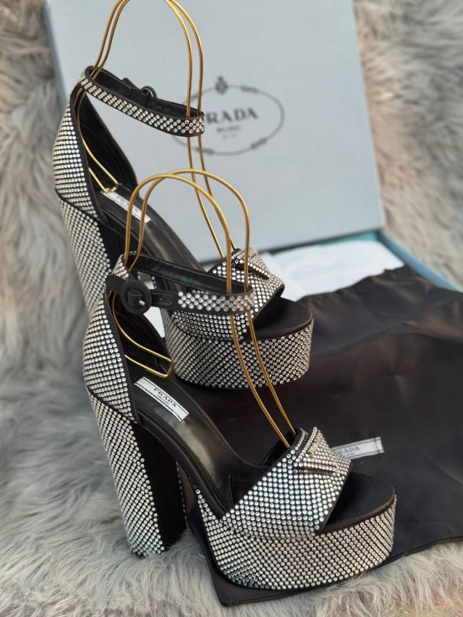 PRADA -HIGH HEELS -SANDAL