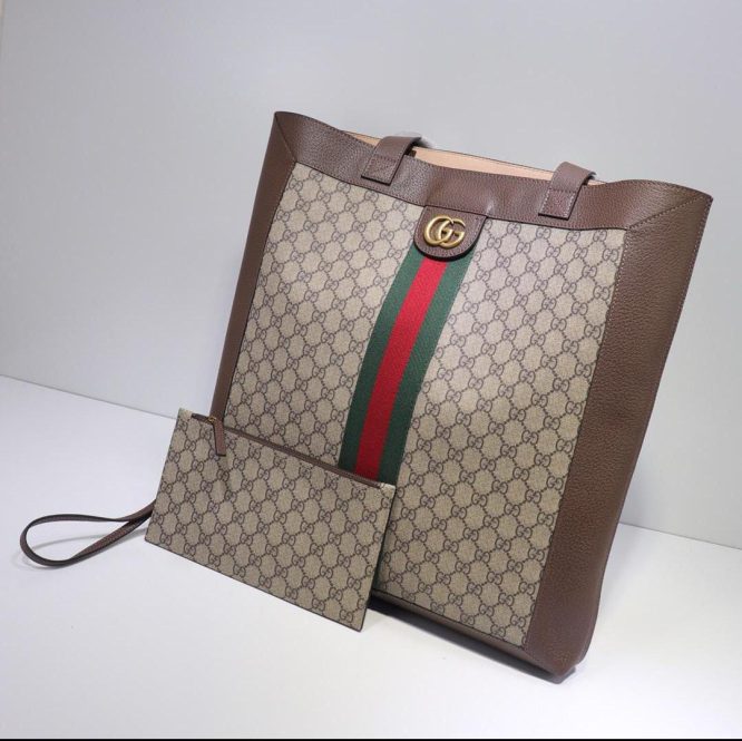 GUCCI - OPHIDIA GG -SUPERME LARGE -TOTE BAG