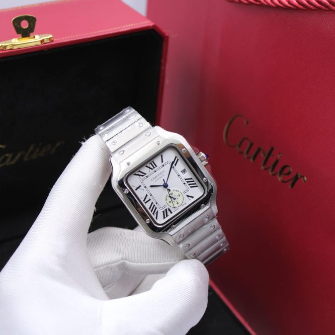 CARTIER- SANTOS -MAN-NEW -AUTOMATIC