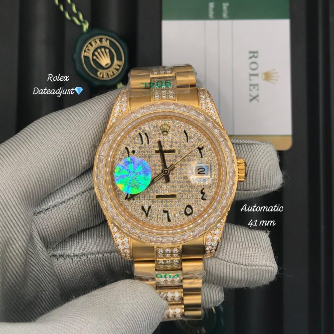 ROLEX YZ-AUTOMAITC-SAPPHIRE GLASS-WATER RESISTANT