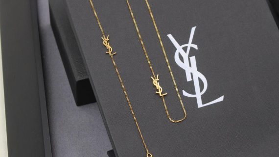 YSL Necklace/ Earrings/Ring