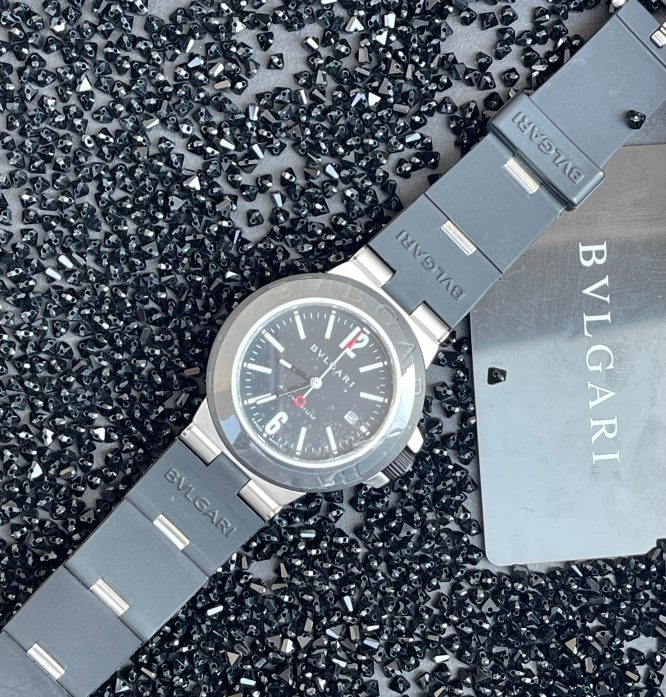 BVLGARI ALUMINIUM WATCH -SWISS MOVMENT