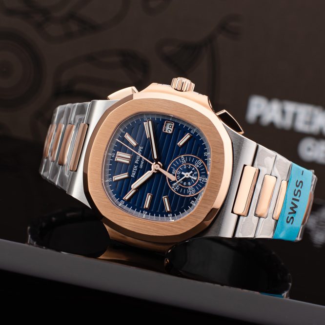 Patek Philippe-CHRONOGRAPH MECHANICAL /NAUTILUS 5980-1R-001- SCRATCH