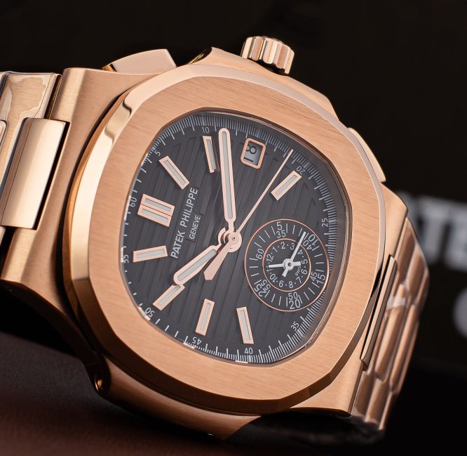 Patek Philippe-CHRONOGRAPH MECHANICAL /NAUTILUS 5980-1R-001- SCRATCH