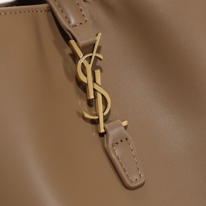 SAINT LAURENT Le 37 Small leather bucket bag