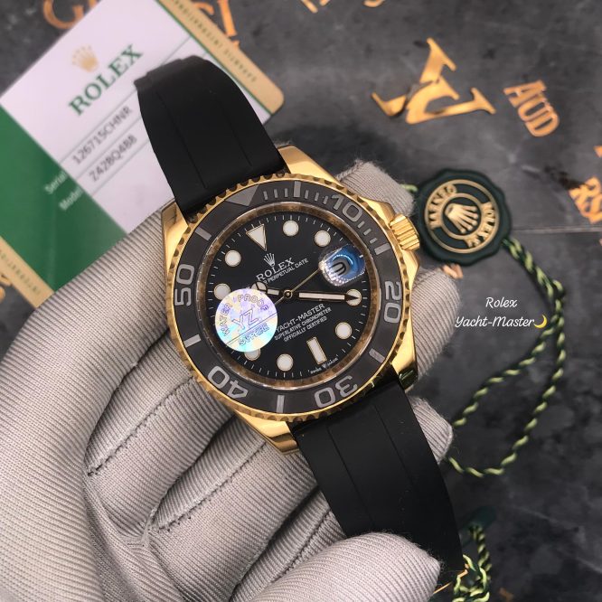 ROLEX- YZ YACHT-MASTER-AUTOMAITC/SAPPHIRE GLASS/WATER RESISTANT