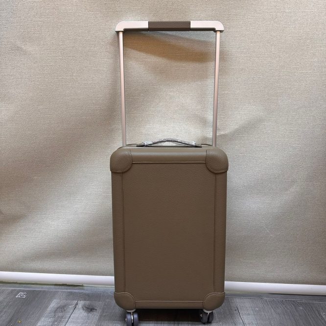 Hermès- Cabine 55 Rolling Suitcase Multicolor Canvas