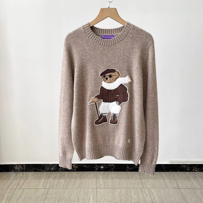 RALPH LAUREN-PEAR CASHMERE- SWEATER -LADIES