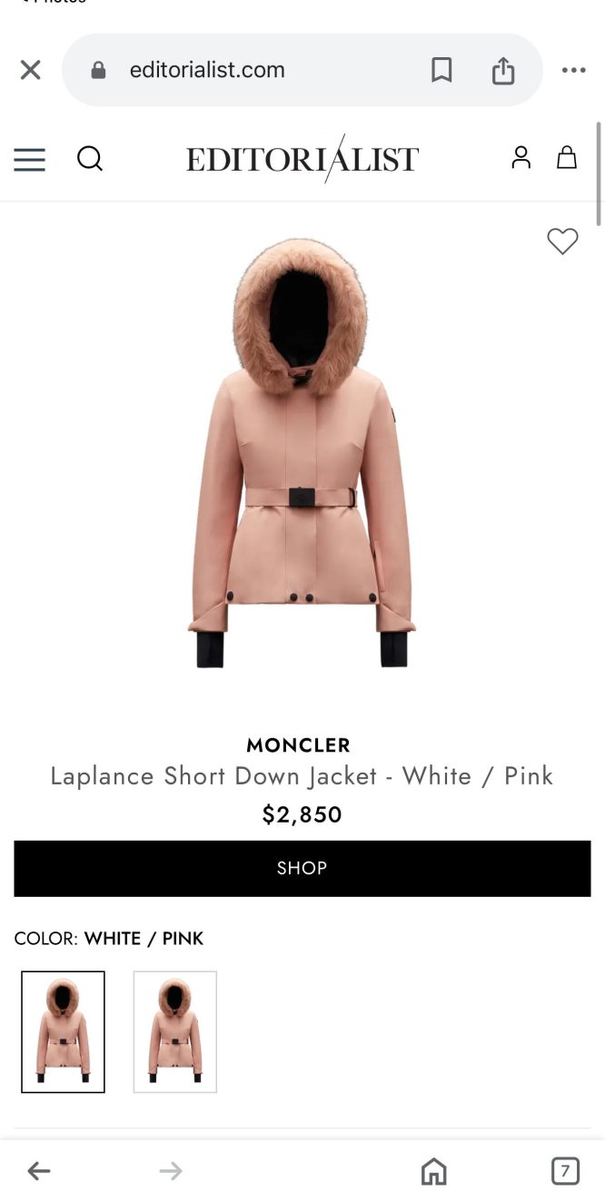 MONCLER - LADIES -JACKET