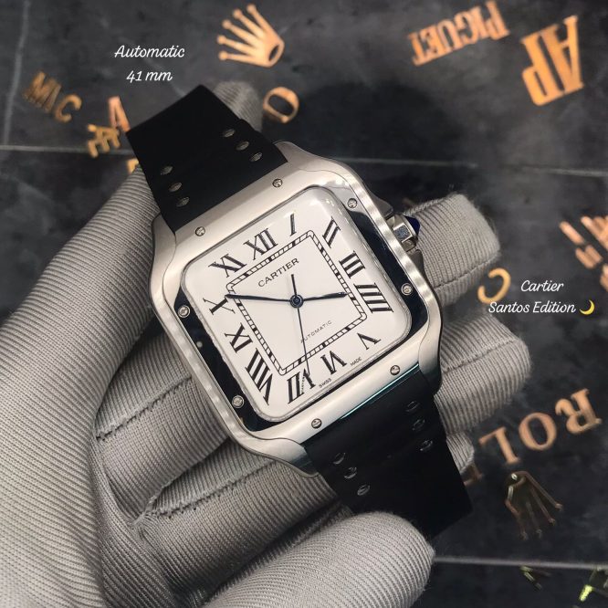 CARTIER SANTOS-AUTOMAITCQUALITY / MACHINE AA QUALITY