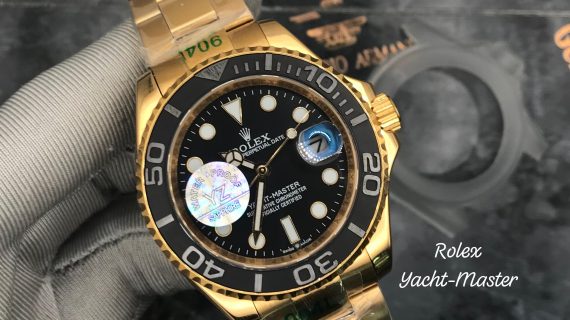 ROLEX YACHT MASTER-SAPPHIRE GLASS-WATER RESISTANT