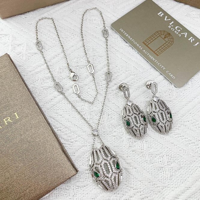 Bvlgari Set Necklace/ Earrings