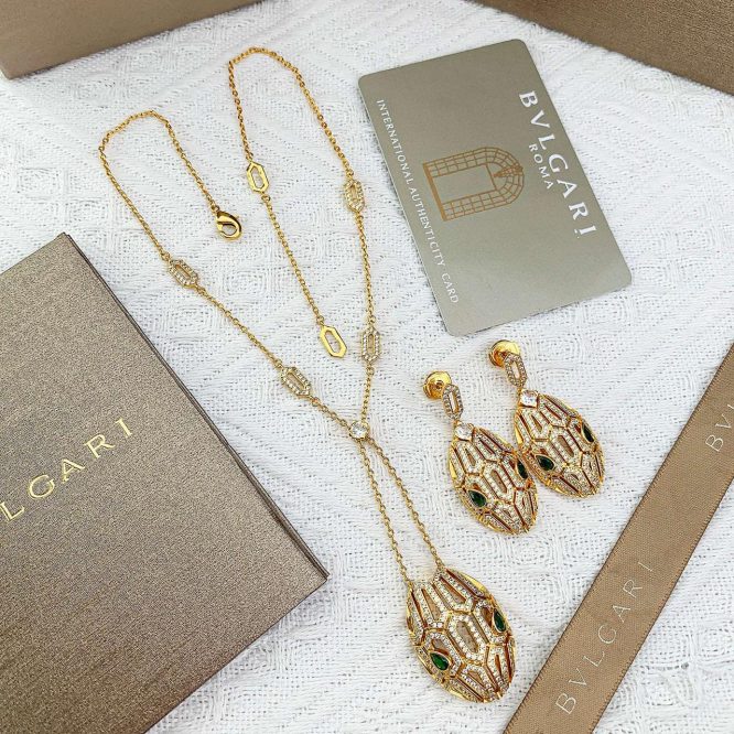 Bvlgari Set Necklace/ Earrings