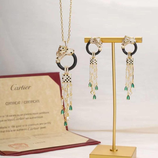 Cartier Set Necklace/Earrings