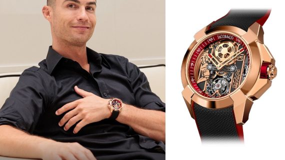 JACOB & CO CR7 LIMITED EDITION-TOURBILLON MECHANICAL -SCRATCH PROOF SAPPHIRECRYSTAL-