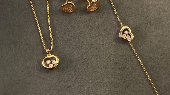 Chopard Necklace Earrings Bracelet