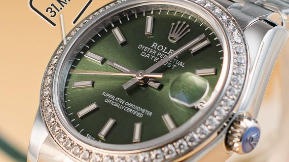 ROLEX -DATE-JUST DIAMOUND -31 MM