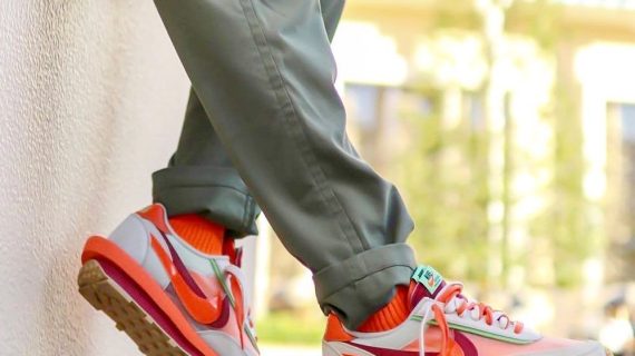 Sacai x Clot - Net Orange Blaze