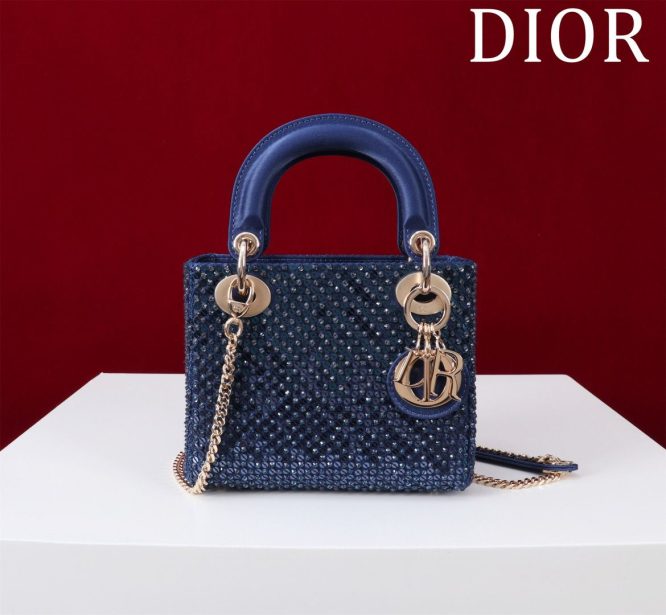 DIOR-CRYSTAL LADY BAG