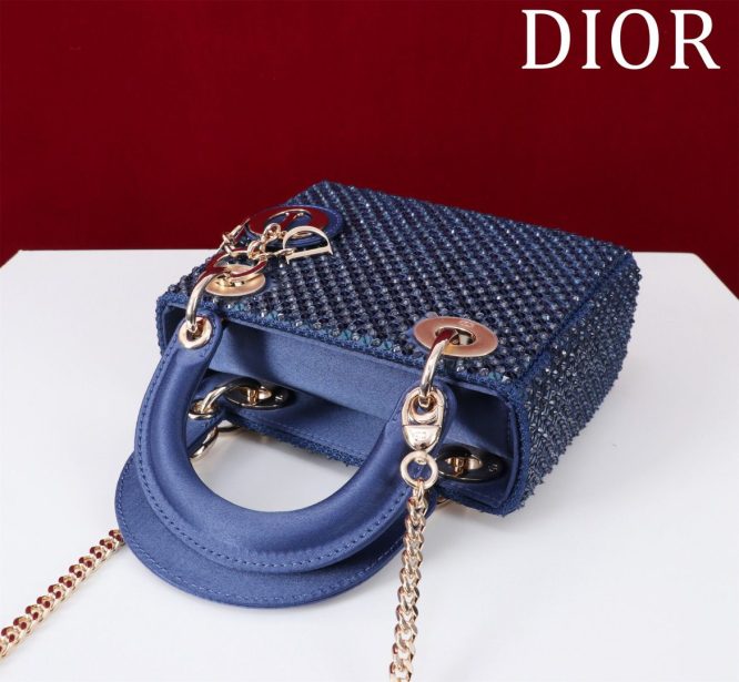 DIOR-CRYSTAL LADY BAG