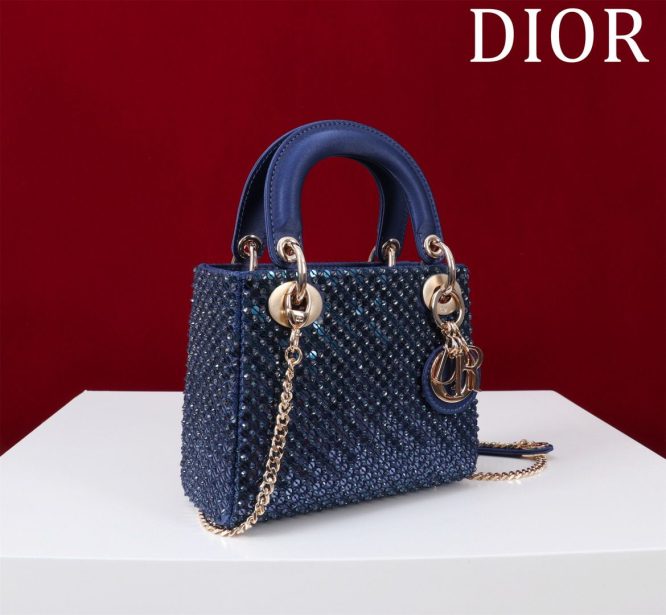 DIOR-CRYSTAL LADY BAG