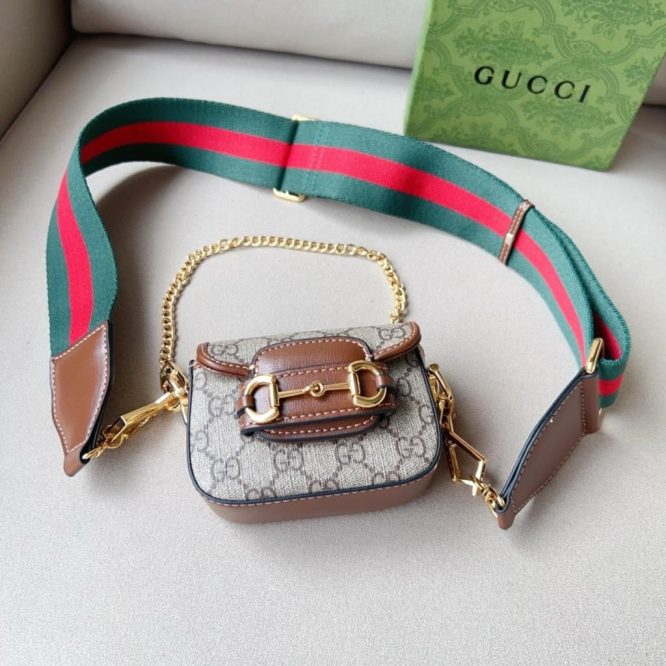 GUCCI- HORSEBIT SUPER MINI- BAG