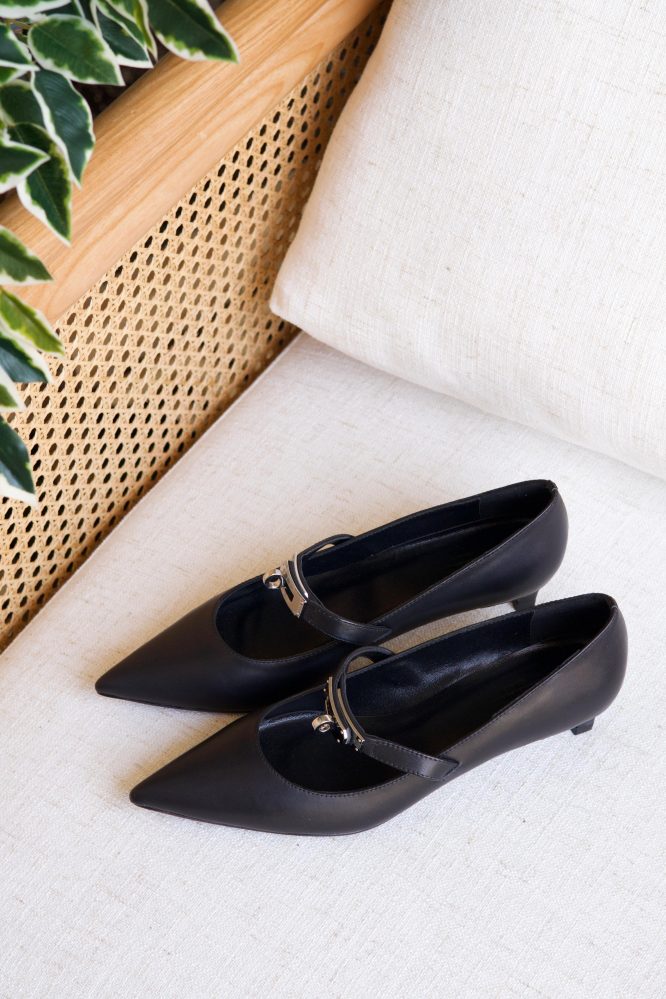 HERMES KIARA- BLACK PUMP