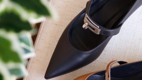 HERMES KIARA- BLACK PUMP