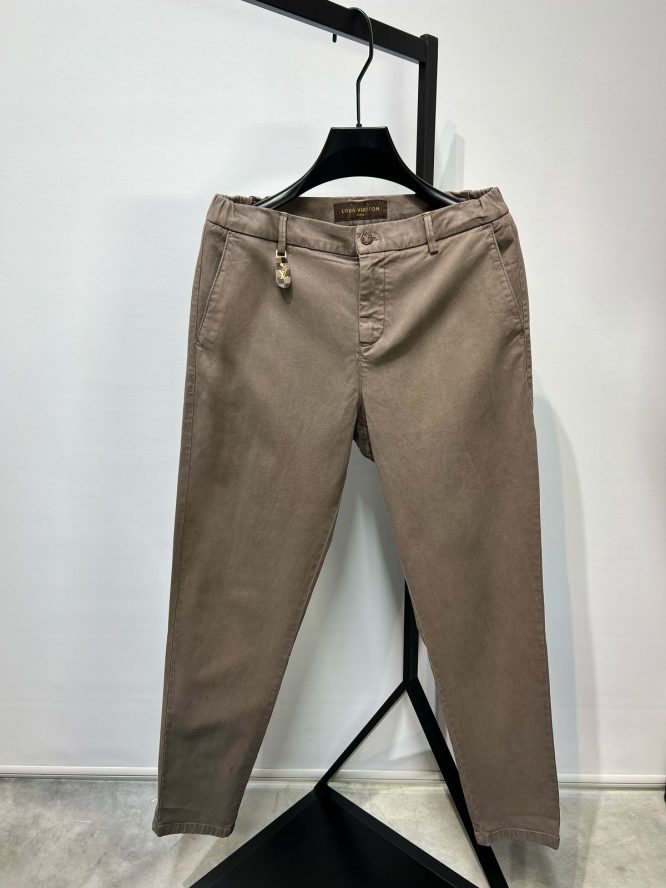 LOUIS VUITTON-SLIM FIT MEN'S CHINO TROUSERS