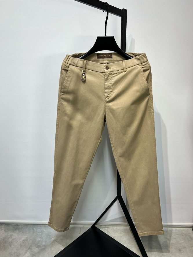 LOUIS VUITTON-SLIM FIT MEN'S CHINO TROUSERS