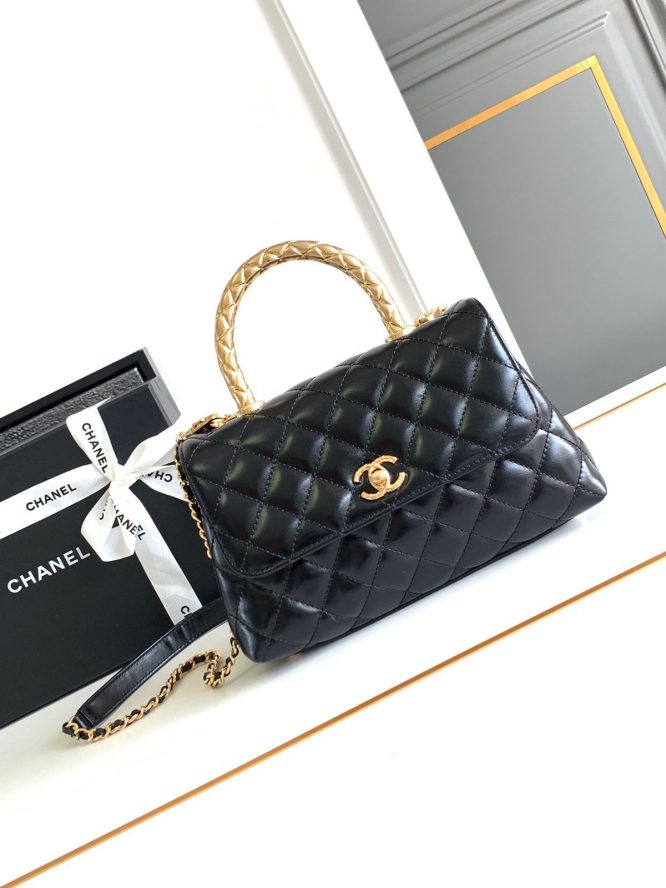 CHANEL- COCO SYMBOLIC- HANDLE BAG